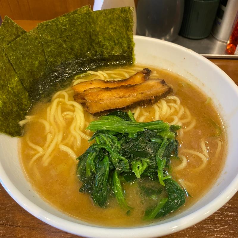 魚介豚骨ラーメン(二代目横浜らーめん東名家)