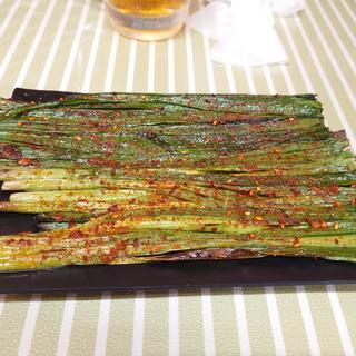 にら焼き(鑫燃麻辣烫烧烤刀削面火锅)