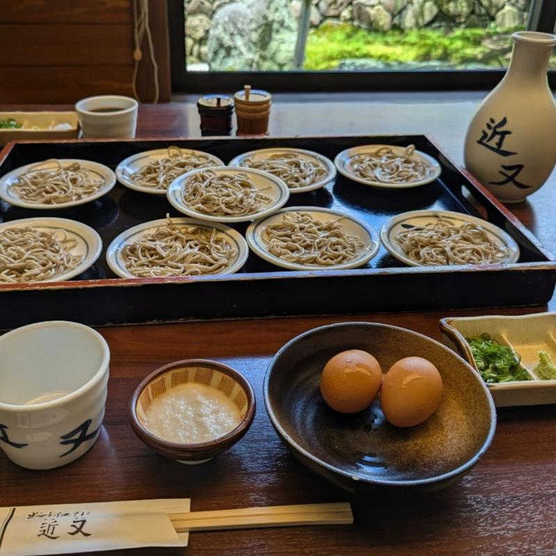 手打ち皿そば(出石皿そば近又)