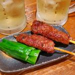 辛つくね(もつしげ　宮川橋店)