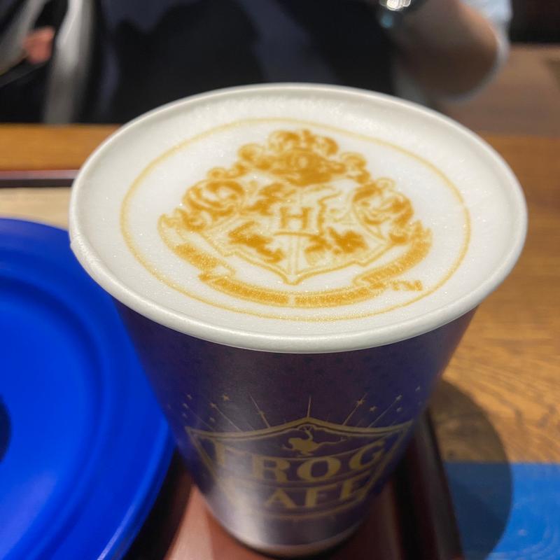 カフェラテアート(フロッグカフェ)