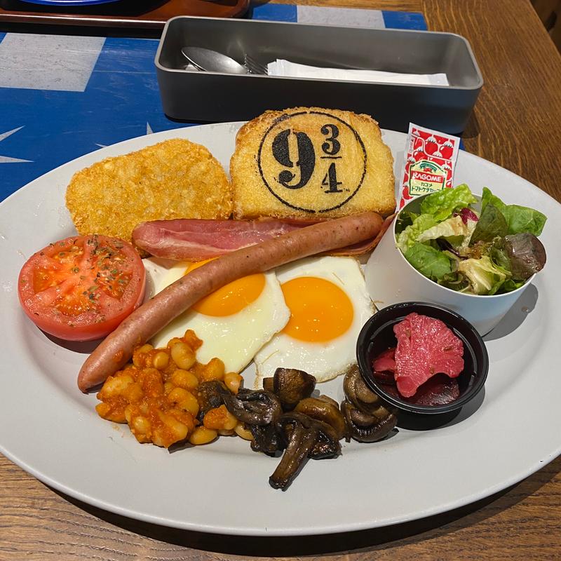 9と3/4番線オールデイブレックファースト(フードホール)