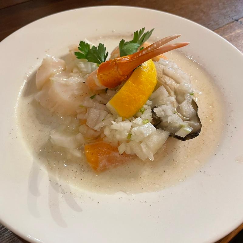 本日のカルパッチョ(クロヒゲシーフードシーフード)