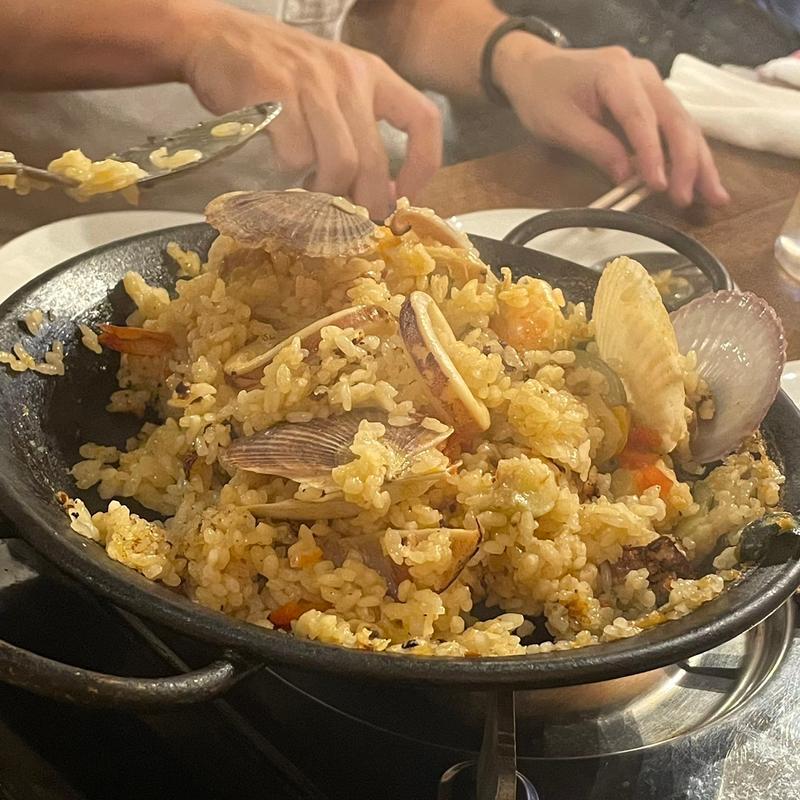 シーフードパエリア(クロヒゲシーフードシーフード)