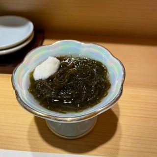 もずく酢(沼津魚がし鮨 プレミアム静岡本店)