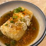 揚げ出し豆腐(立呑み晩杯屋 両国店)