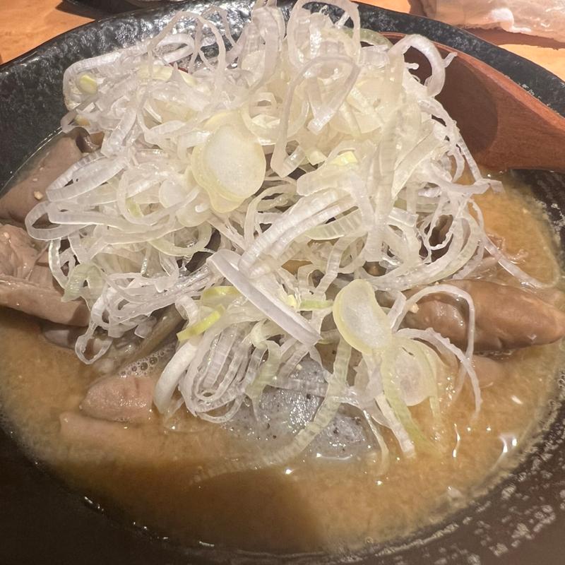 モツ煮(居酒屋 楽笑)