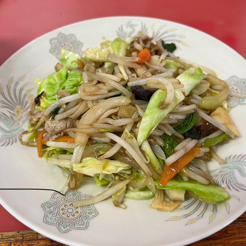 野菜いため定食(ことぶき苑)