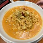 チーズのせ海老のトマトクリーム(スープパスタ専門店コジロー)