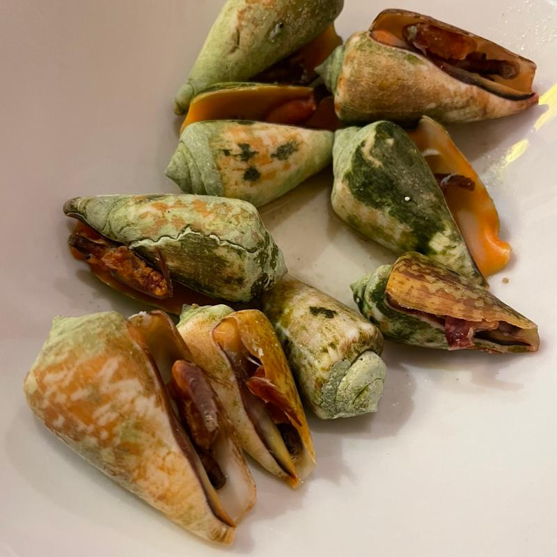 チャンバラ貝ソテー(居酒屋 イズミヤ)