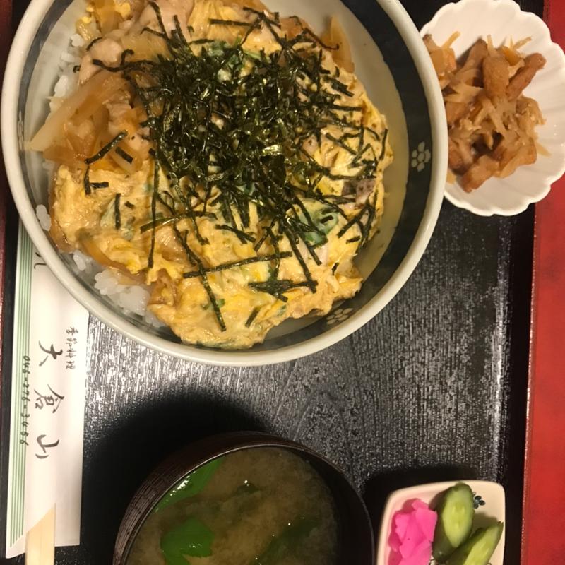 親子丼定食(大倉山南林間)