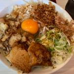 豚まぜそば　200g(マシマシらーめん物語はここから始まるのだ。九産大前店)