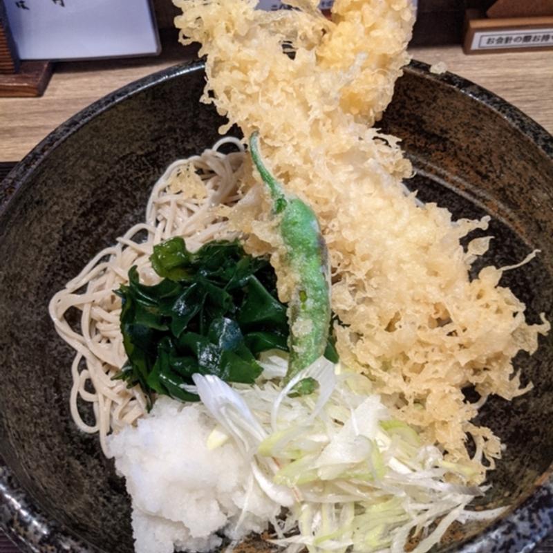 イカ天おろしぶっかけ(やじろべゑ)