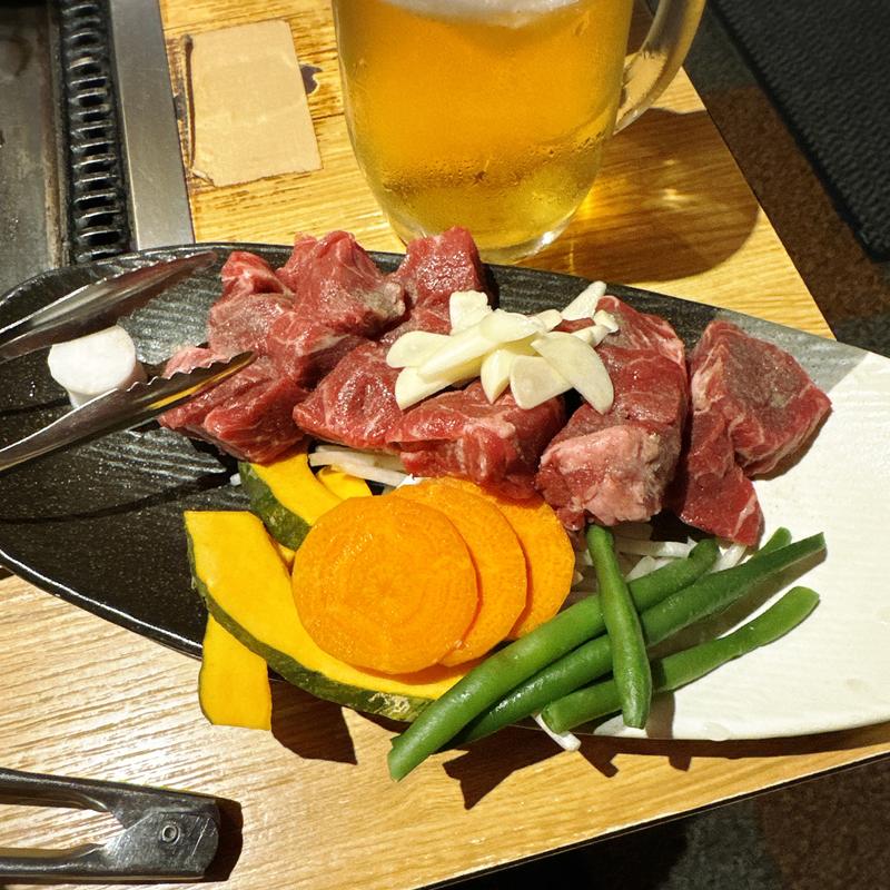 角切り牛ステーキ(お好み焼きロック )