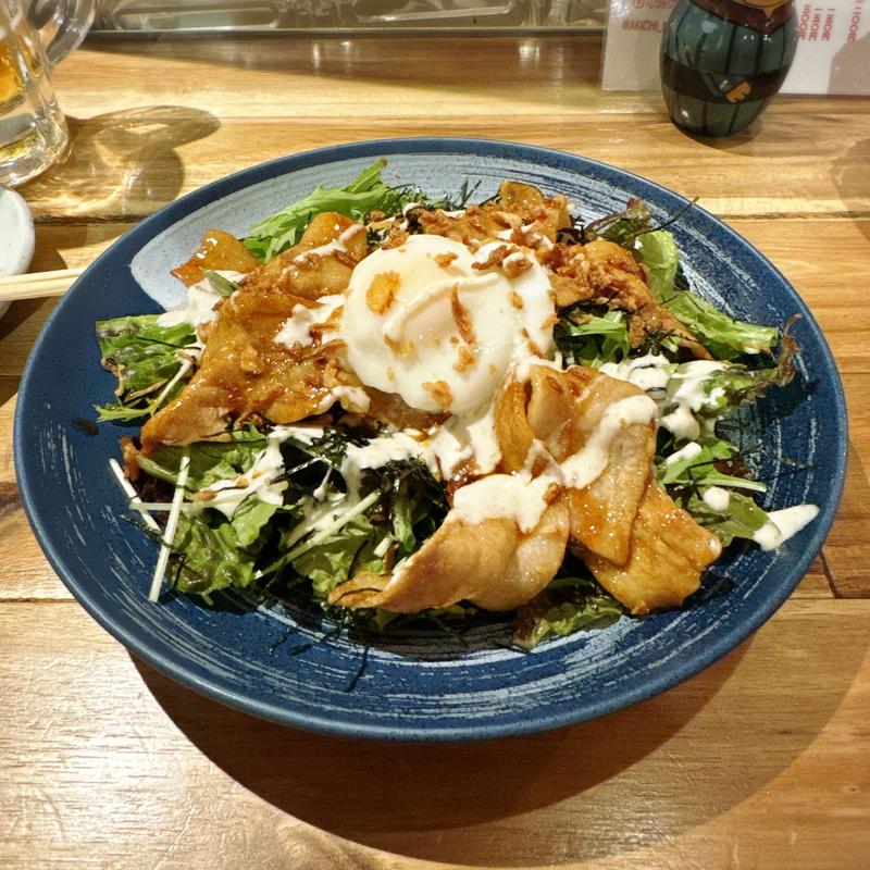 豚の焼きしゃぶサラダ(Akichi)