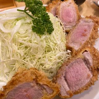 ヒレカツ定食(とんかつ燕楽 （エンラク　池上）)