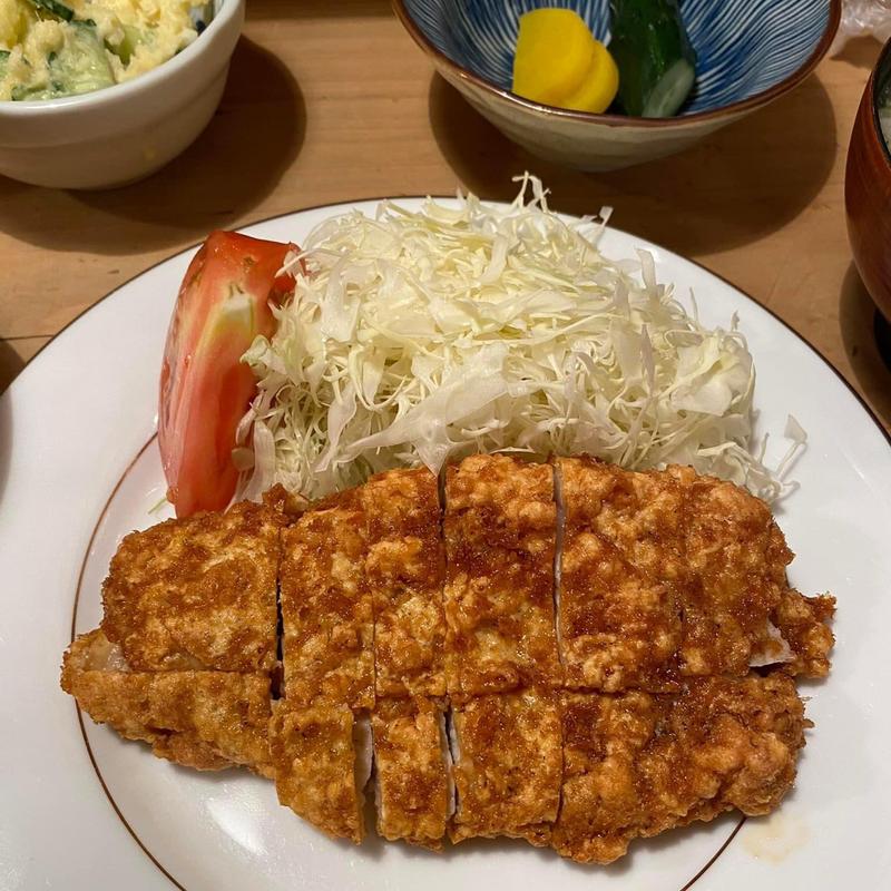 ロースカツ定食(とんき)