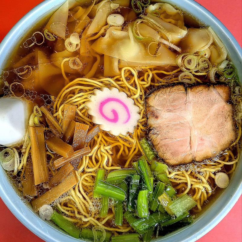 ワンタン麺(山田屋)