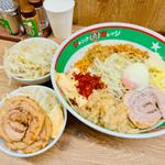 玉子まぜそば＋チャーシュー丼＋野菜(ジャンクガレッジ加須店)