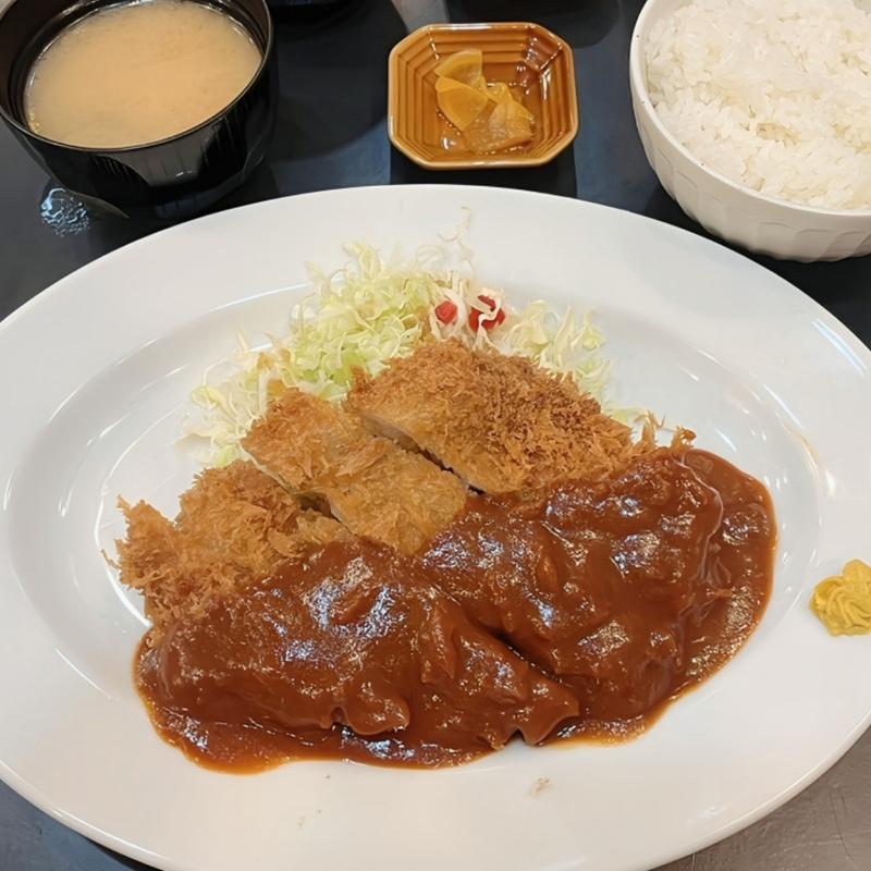 ロースかつ定食(とんかつひろ喜 高槻店)