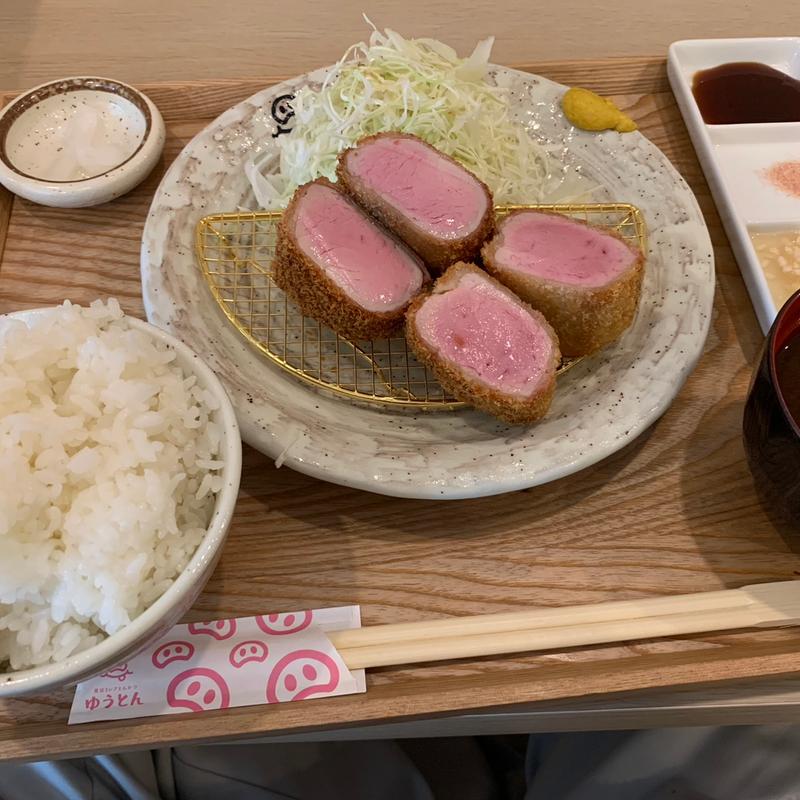ヒレとんかつ(厚切りレアとんかつ ゆうとん 守山店)