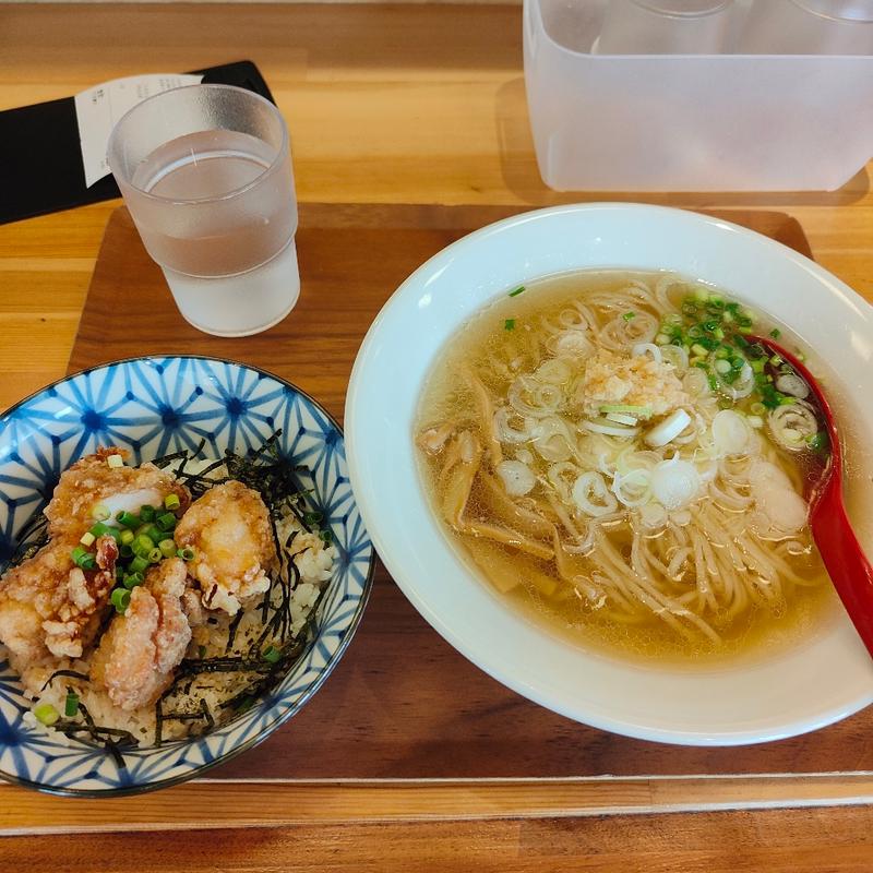 ニューメシケンセット(大衆食堂 中華そばとおコメのお店 メシケン。)