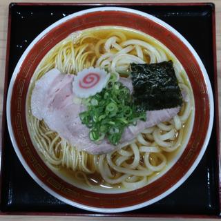 伊吹いりこの中華そば(うどん合盛り)(瀬戸内食堂ねいろ屋)