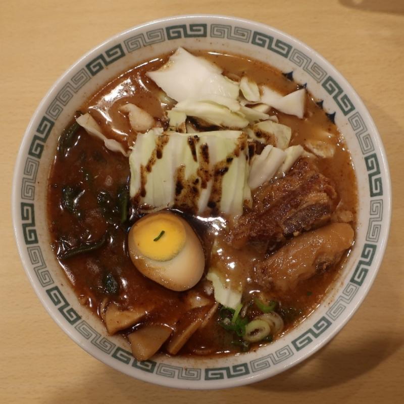 シングル太肉麺(桂花ラーメン 新宿ふぁんてん)