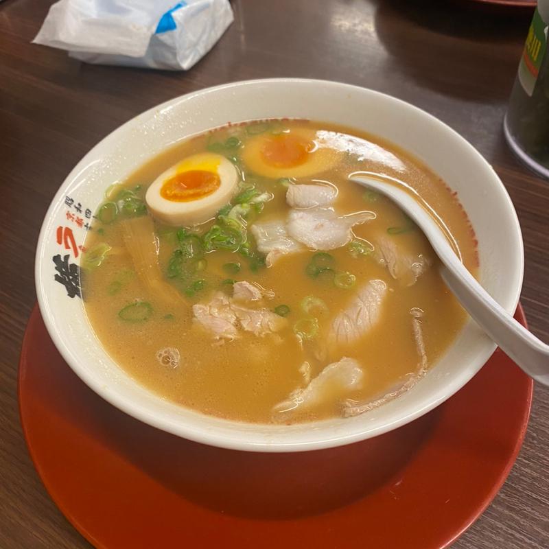 味玉ラーメン(ラーメン横綱 五条店)
