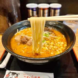 味噌とんこつラーメンレギュラー(こむらさき　横浜ラーメン博物館店)