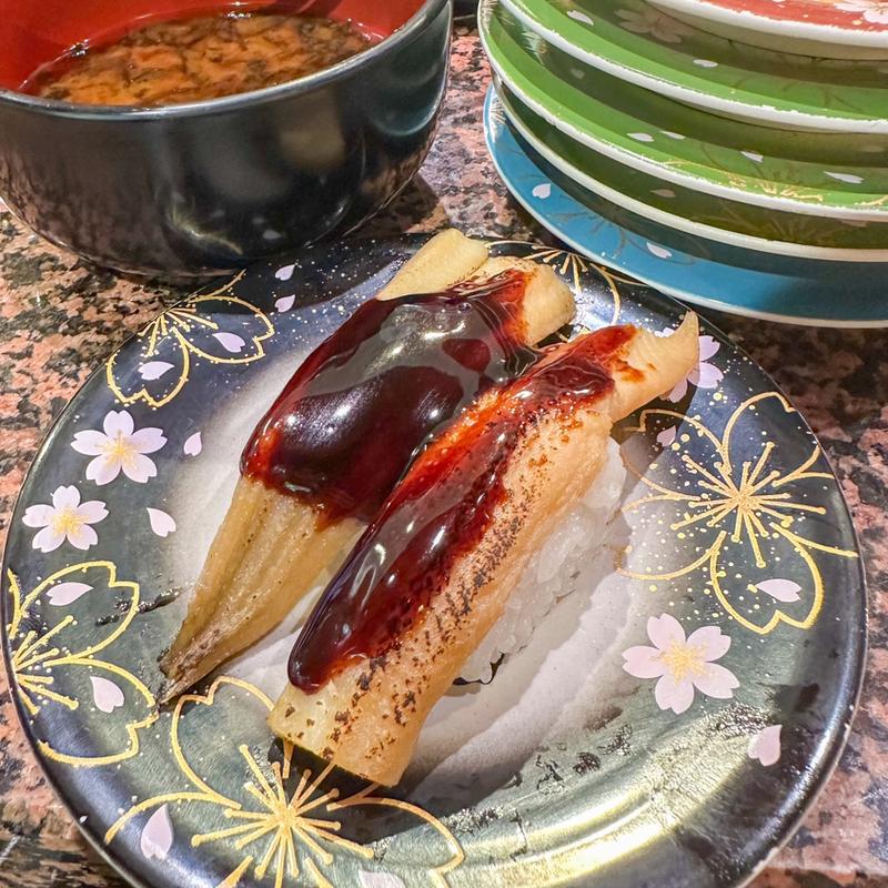 煮穴子(海転寿司丸忠 サンロード店)