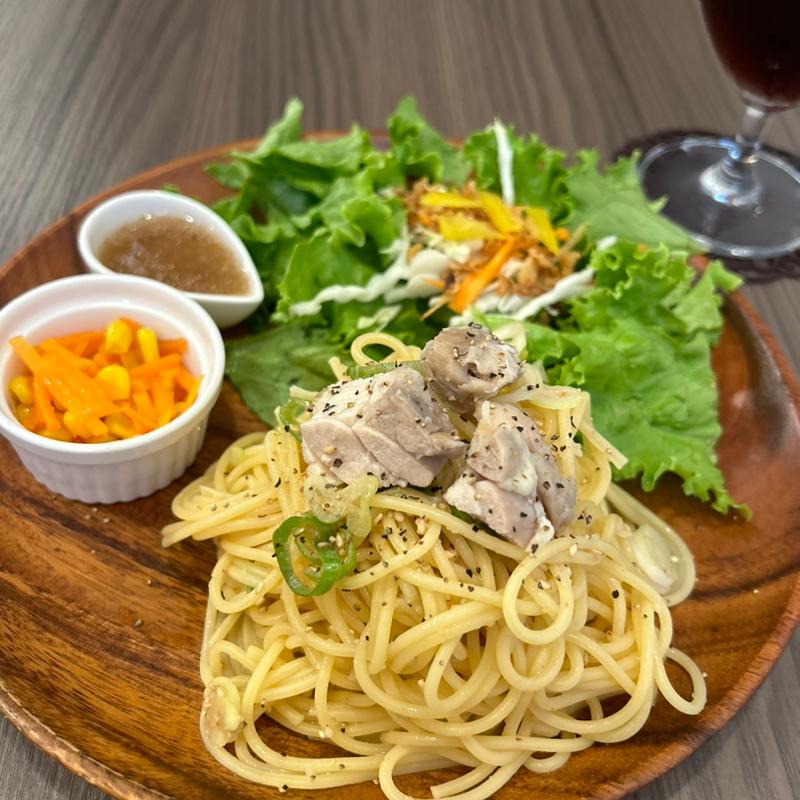 冷製ネギ塩レモンパスタ(Sバル)