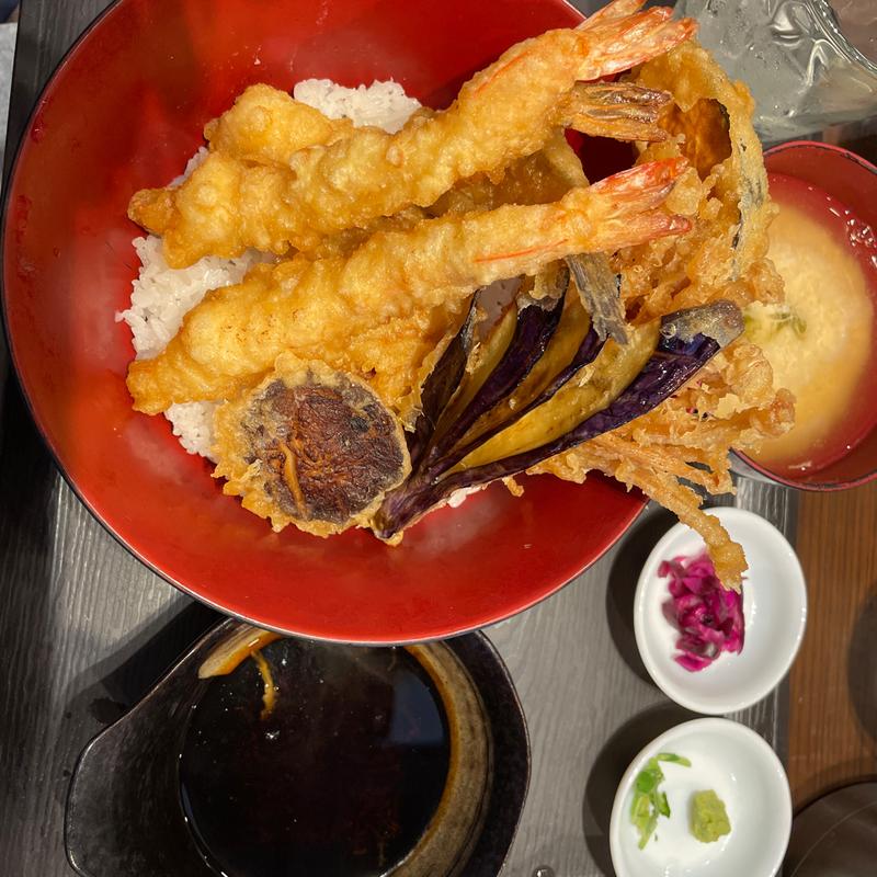 天ぷら丼(築地 刺天)