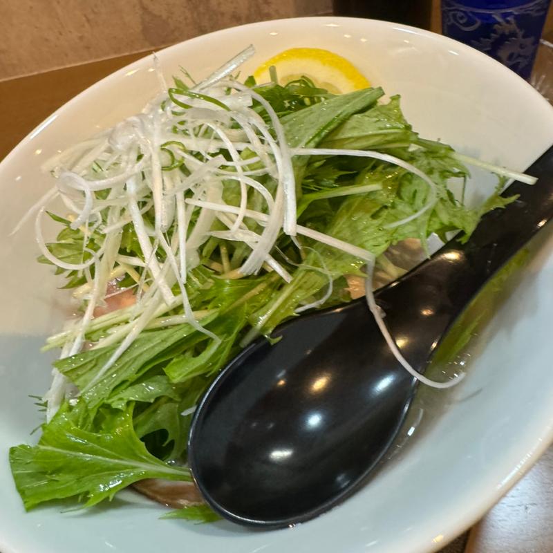 冷やしレモン塩ラーメン(麺や空と大地)