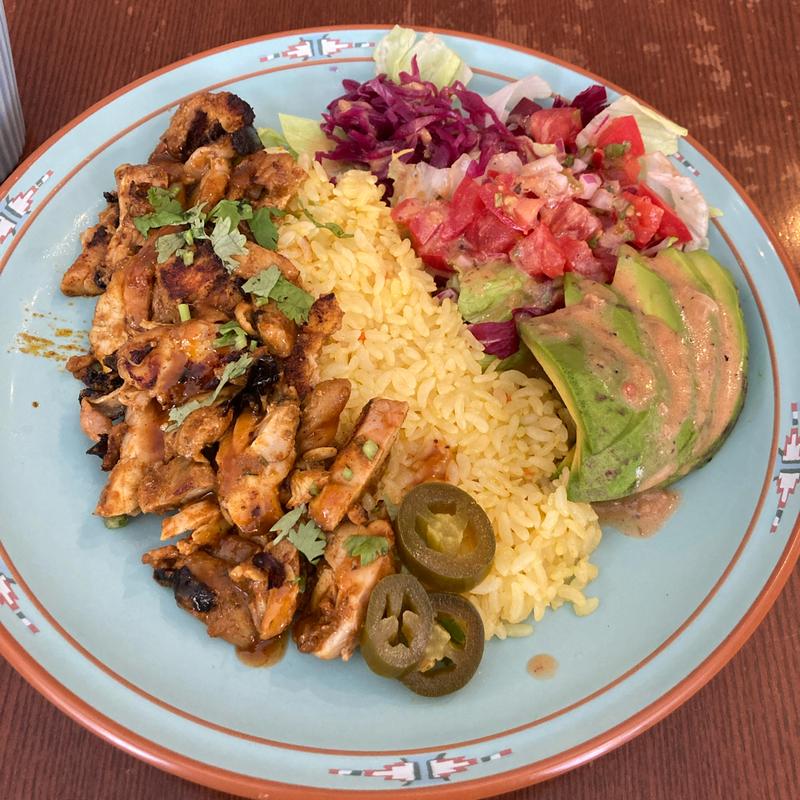 スパイシーチキンケバブオーバーライス(パイル カフェ エビス （Pile Cafe Ebisu）)