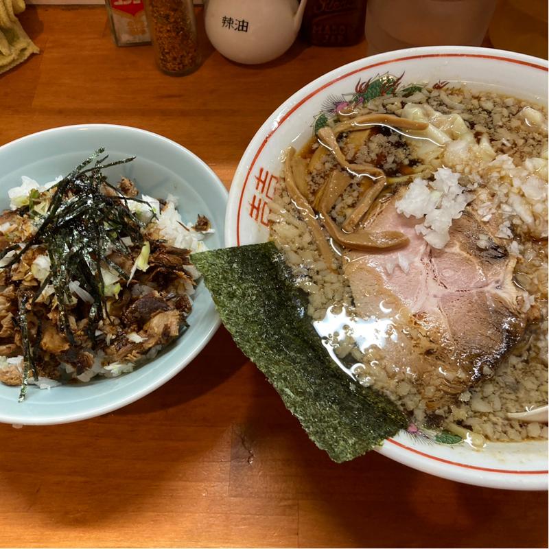 ワンタン麺(中華そば 亜雄)
