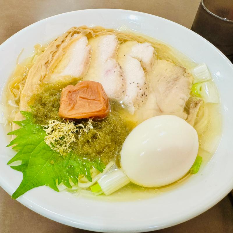 特製梅塩拉麺(麺屋 心羽)
