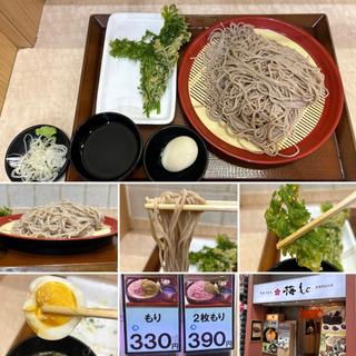 2枚もり　春菊天　ゆで玉子(梅もと 中野店)