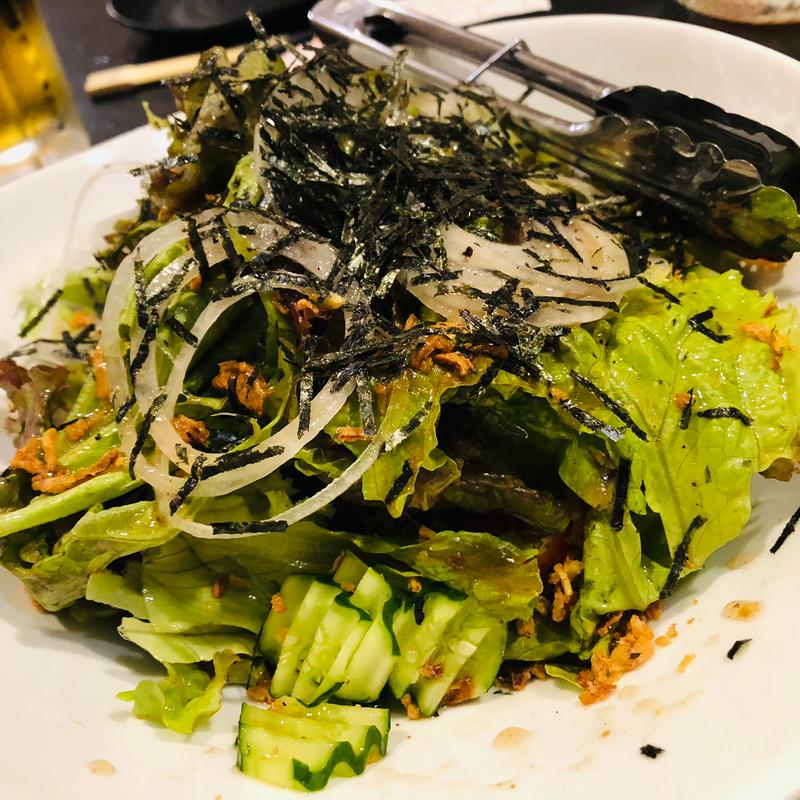 チョレギサラダ(焼肉笑店 田中)