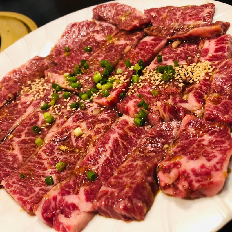 黒毛和牛ハラミ&サガリ(焼肉笑店 田中)