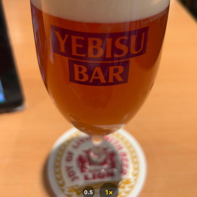 常夏パインアンバー(ヱビスバー 札幌アピア店 (YEBISU BAR Sapporo Apia))