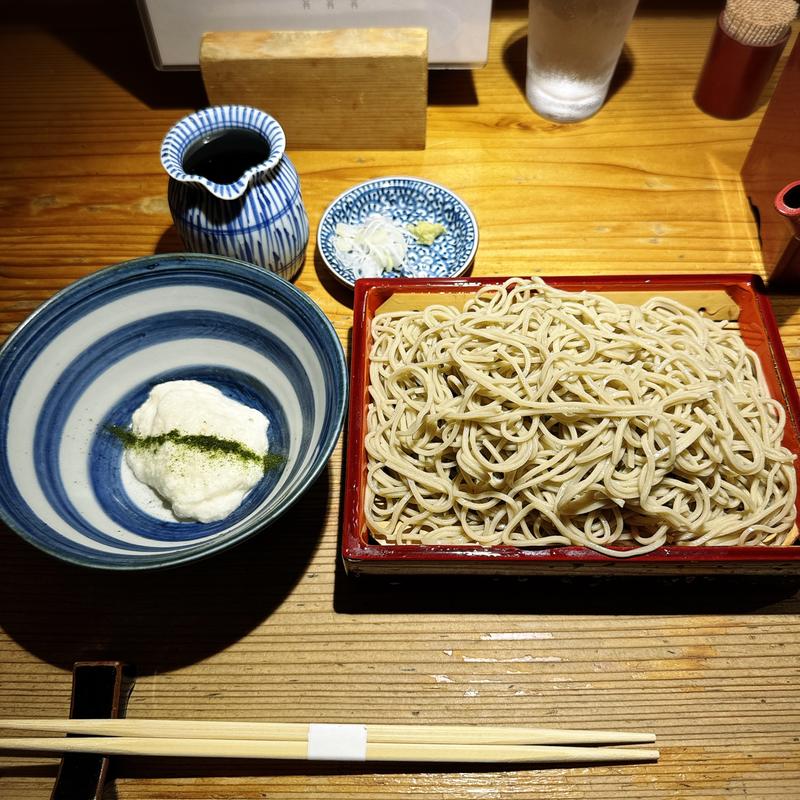 とろろそば(おそばの甲賀 )