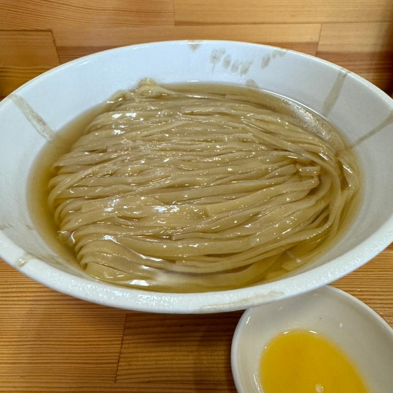 4種の節を使用した 鶏節と魚介の冷やかけ(麺屋 電龍)
