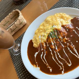 オムライス デミグラスソース(志)