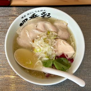 貝だし塩らぁめん(博多貝だしらぁめん 四季彩)