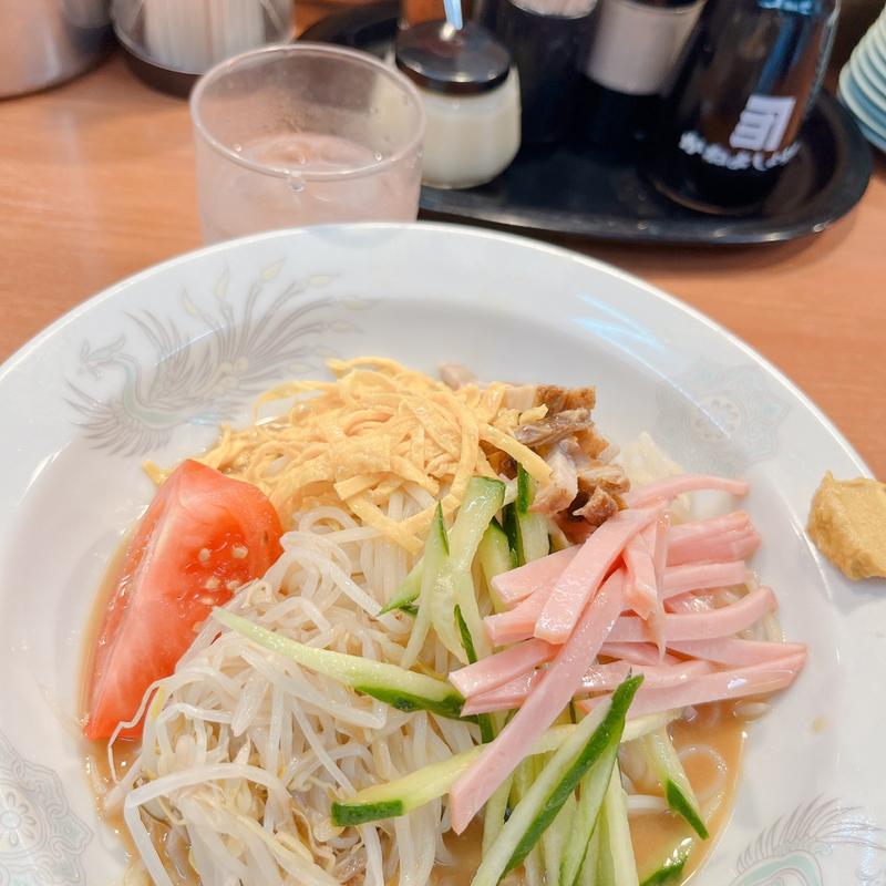 冷やし中華(くろいわラーメン 本店 )