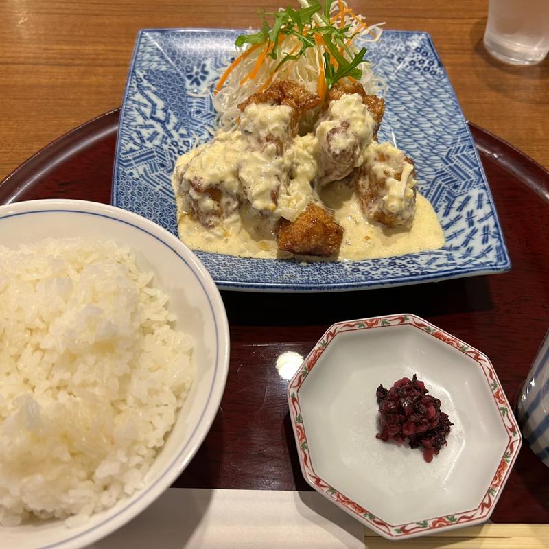 チキン南蛮定食(鶏五味 グランデュオ立川店)