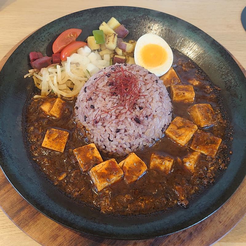 麻婆豆腐プレート(コウミ食堂)