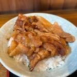 熱旨味噌定食豚焼丼(支那そば晃や )