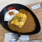 チーズハンバーグカレー